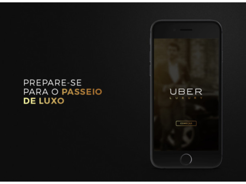 Uber Luxury App Design