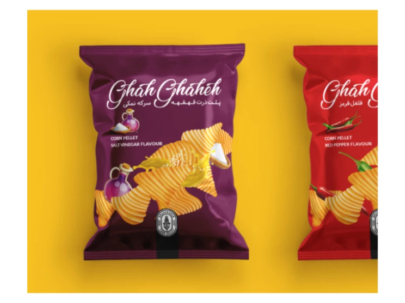 GhahGhaheh Chips Packaging Design