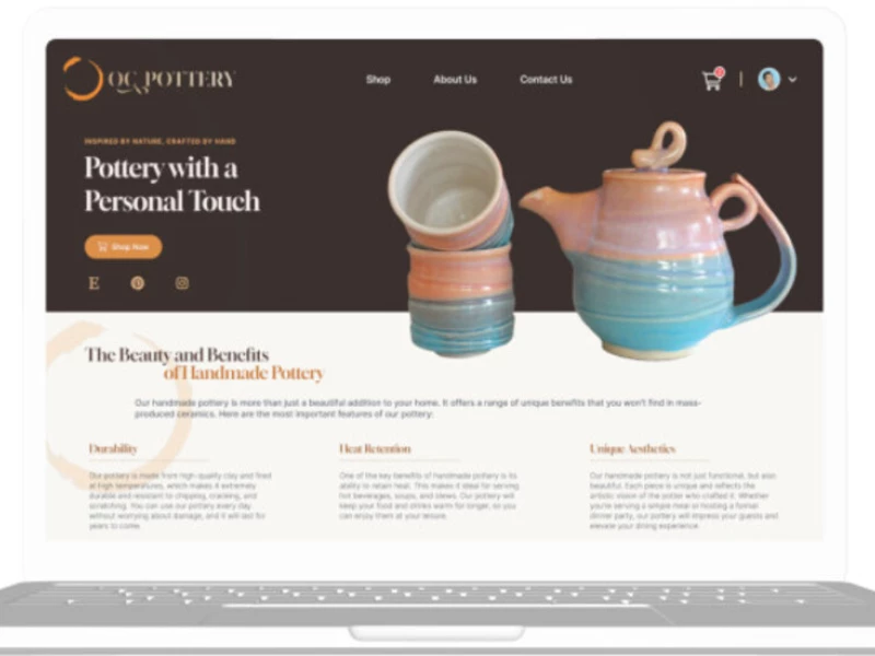OC Pottery Web Design Analysis