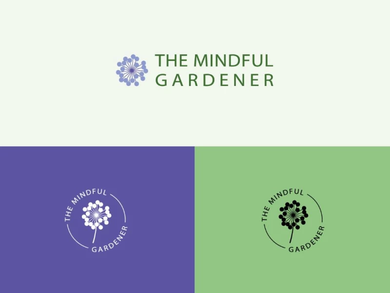 The Mindful Gardener Logo Design