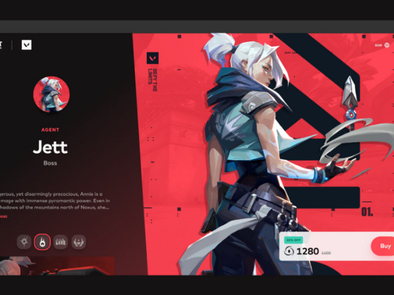 Riot Website Design