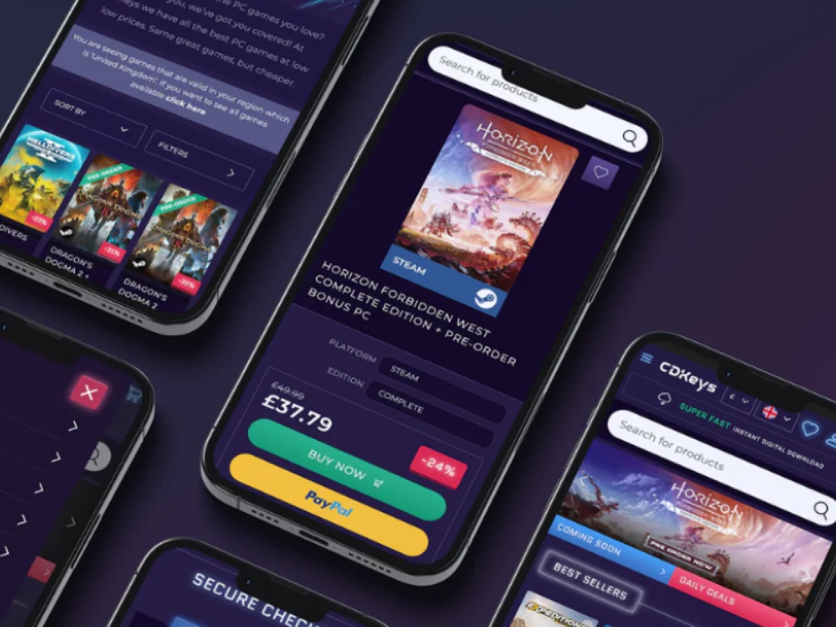 CDKeys Web Design