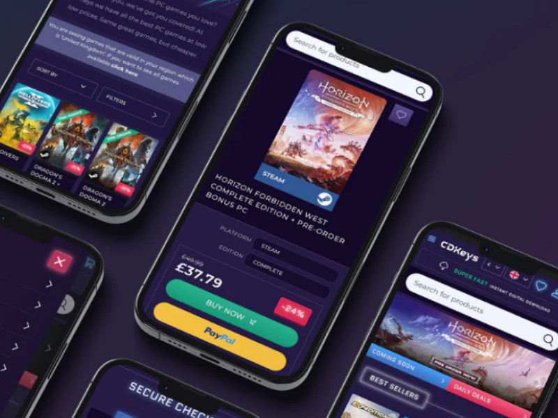 CDKeys Web Design