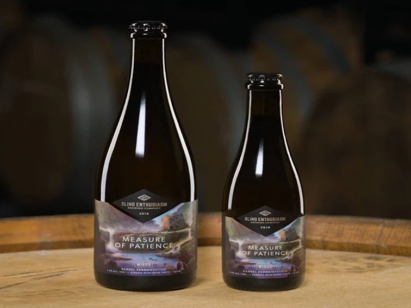 Blind Enthusiasm Brewing Company Packaging Design