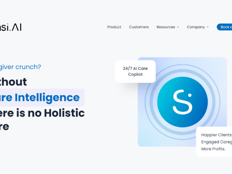 Sense.ai Website Design