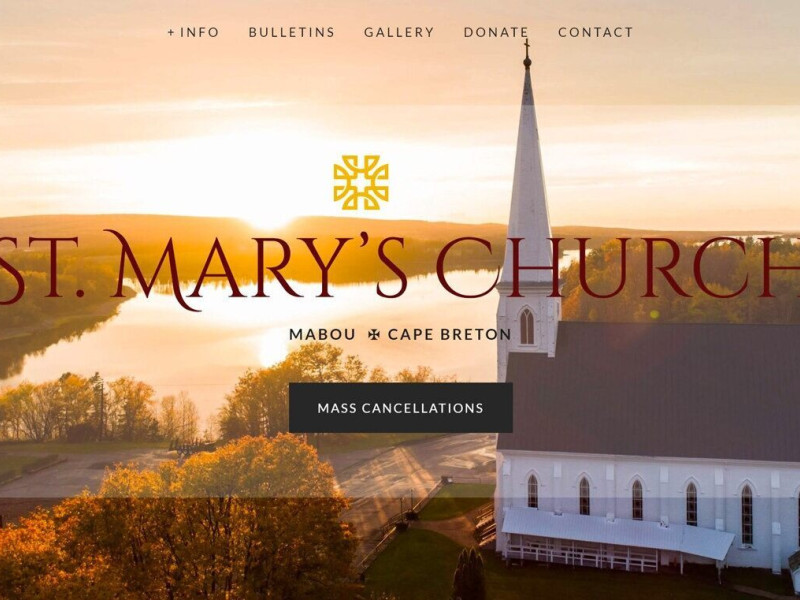 St. Marys Church Web Design