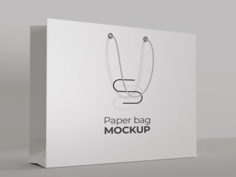 Paper Bag PSD Mockup Packaging Design Analysis