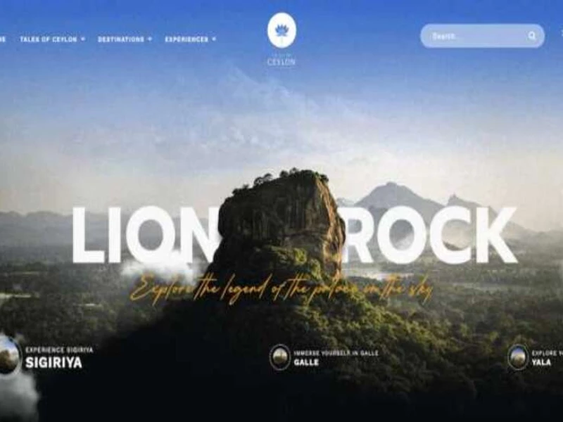 Tales Of Ceylon Website Design Analysis