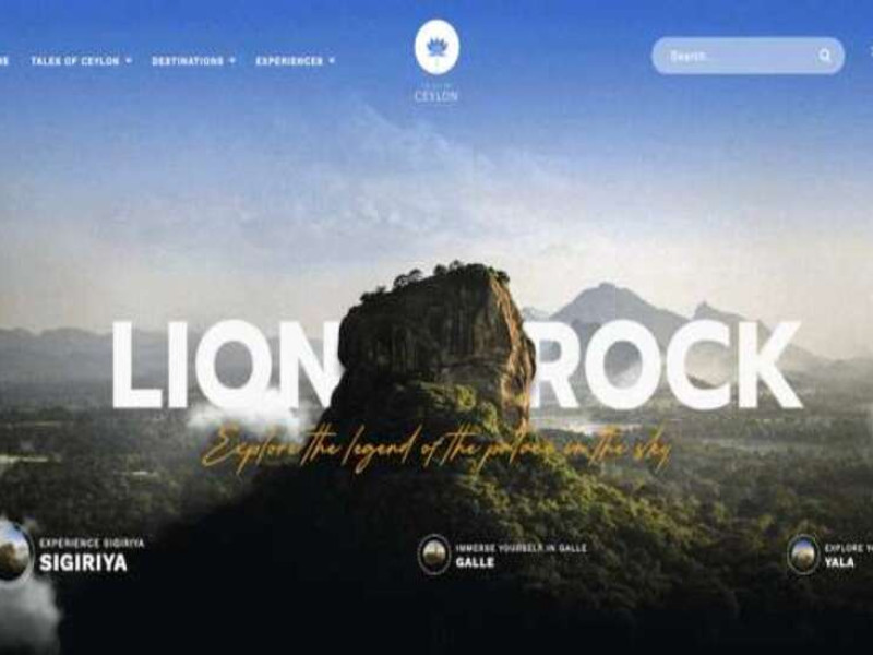 Tales Of Ceylon Website Design Analysis