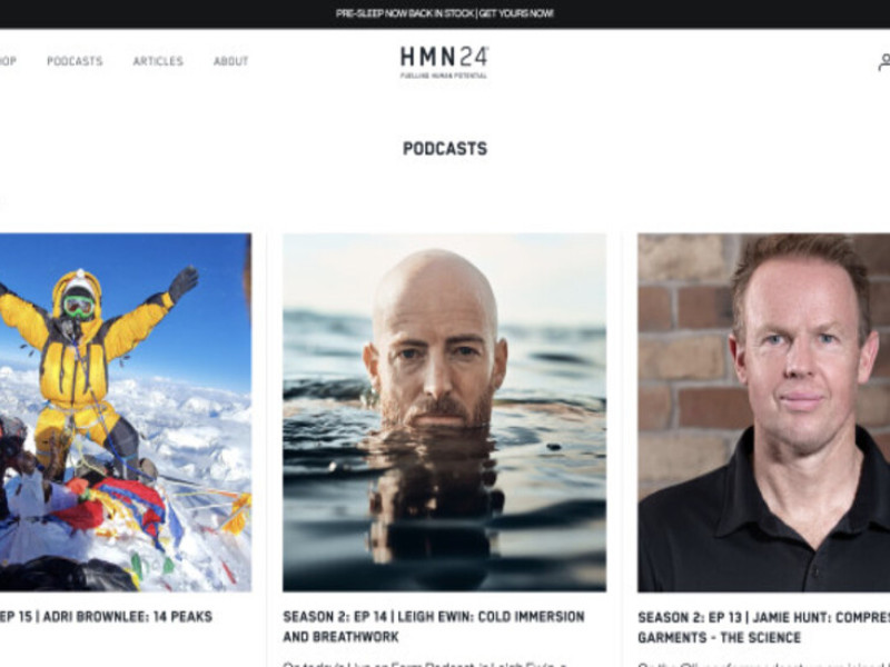 HMN24 Website Design Analysis