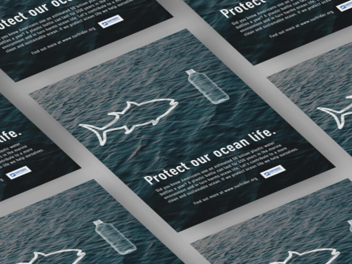 The Ocean and Plastics | Ad Campaign Concept Print Design Analysis