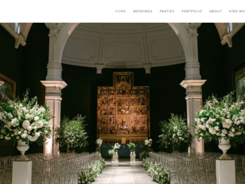 Emma Joy - The Wedding Planner Web Design Analysis