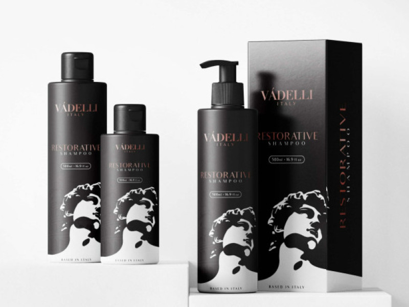 Vadelli Hair Shampoo Packaging Design Analysis