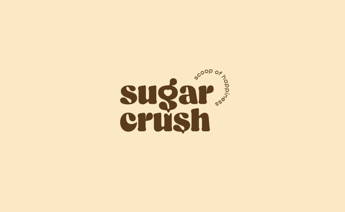 Sugar Crush Custom Typography Design