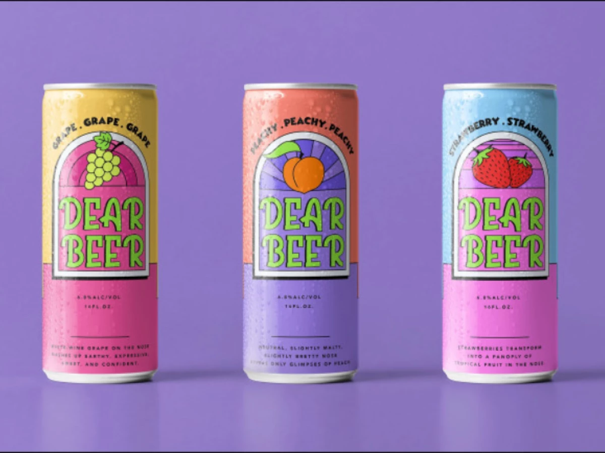 Dear Beer Packaging Design