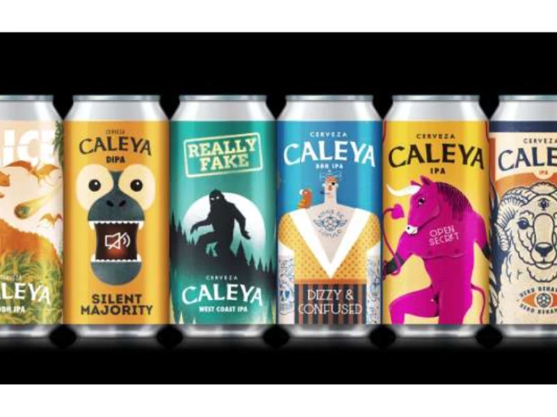 Cerveza Caleya Packaging Design