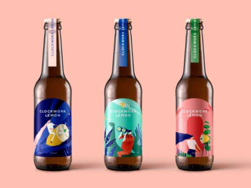 Clockwork Lemon Packaging Design