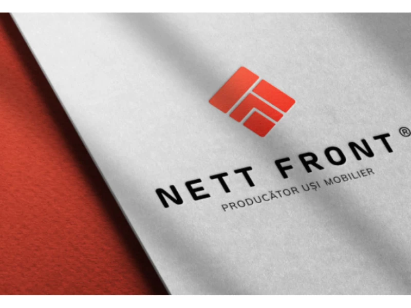 NETT FRONT Logo Design