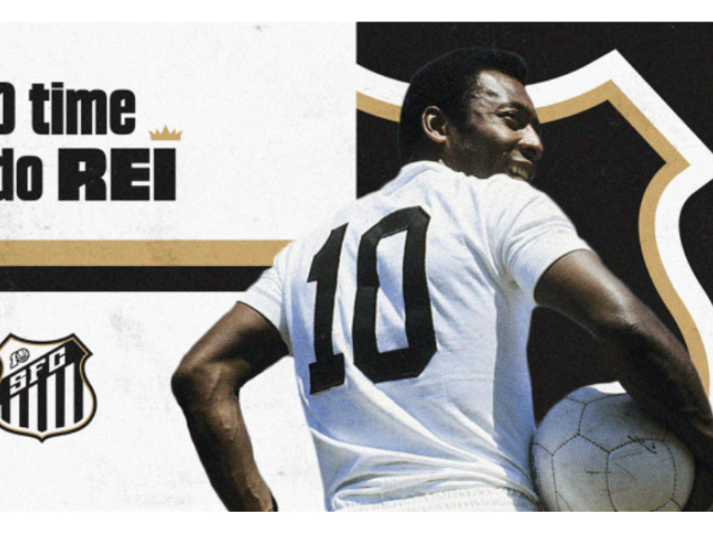 Santos FC | Rebranding - A tribute to Pele Logo Design