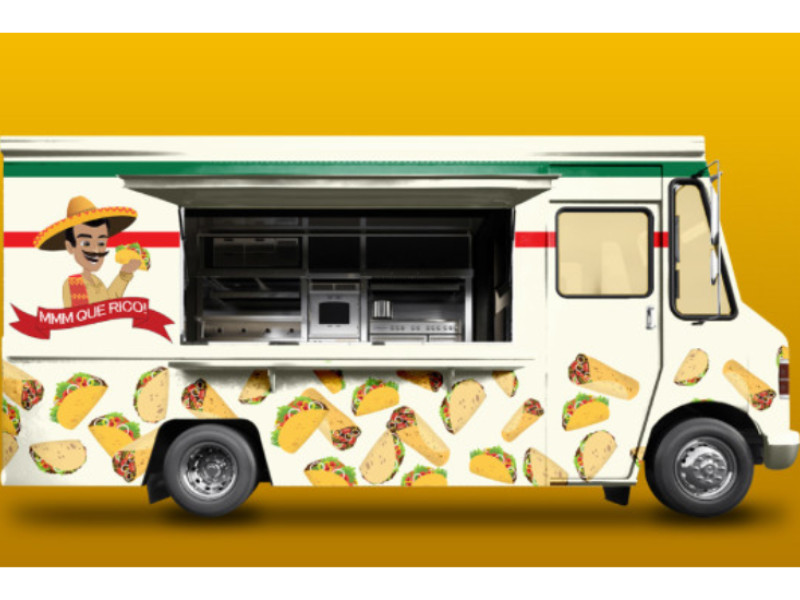 mmm QUE RICO! Logo Design