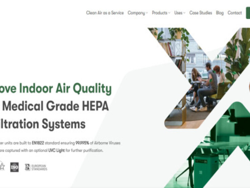 Mia Air Ireland Web Design Analysis