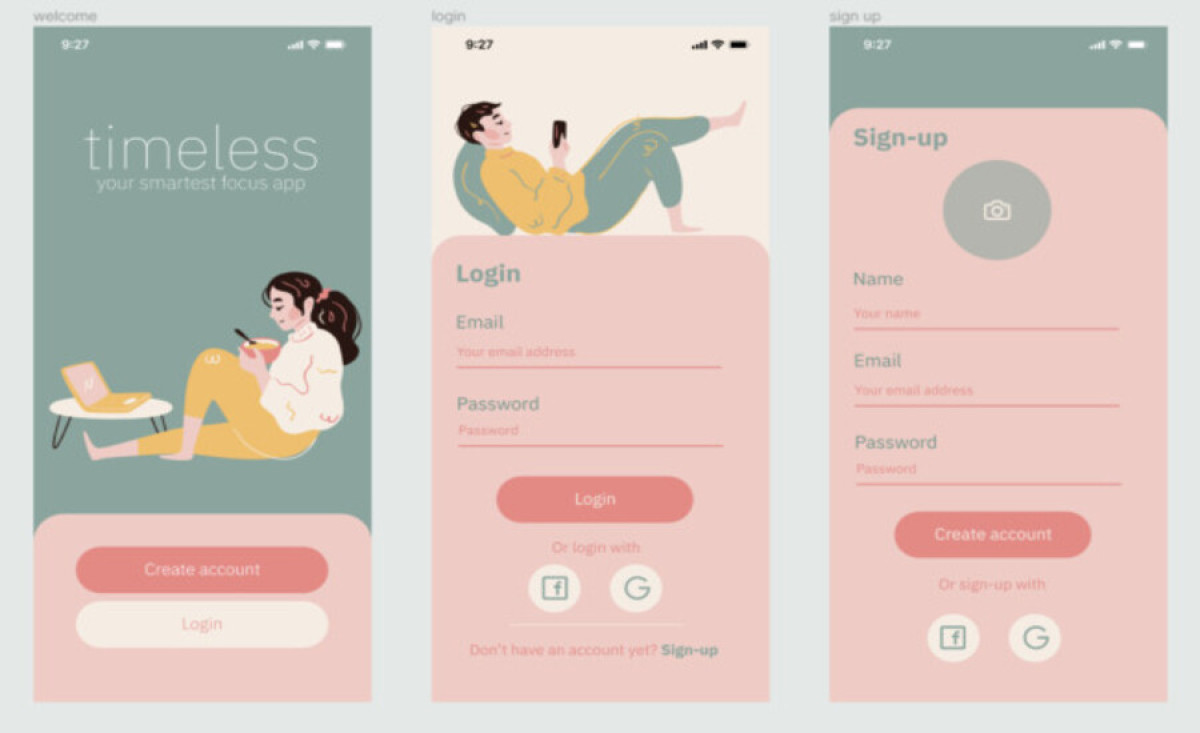 Timeless App Design Analysis