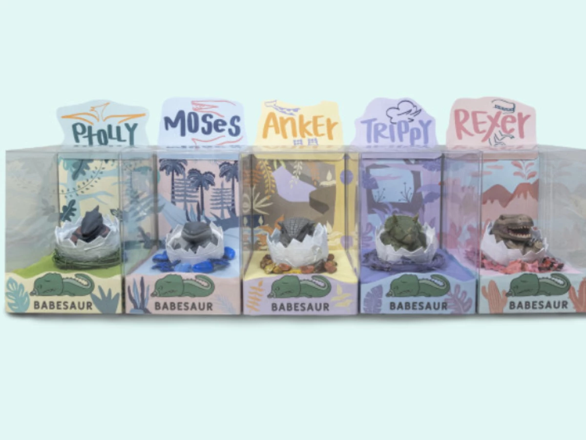 Babesaur Packaging Design