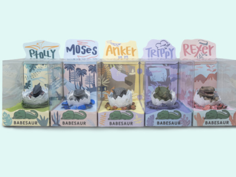 Babesaur Packaging Design