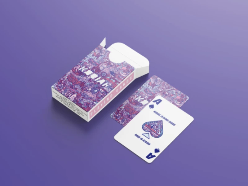 Kodiak Playing Cards Packaging Design