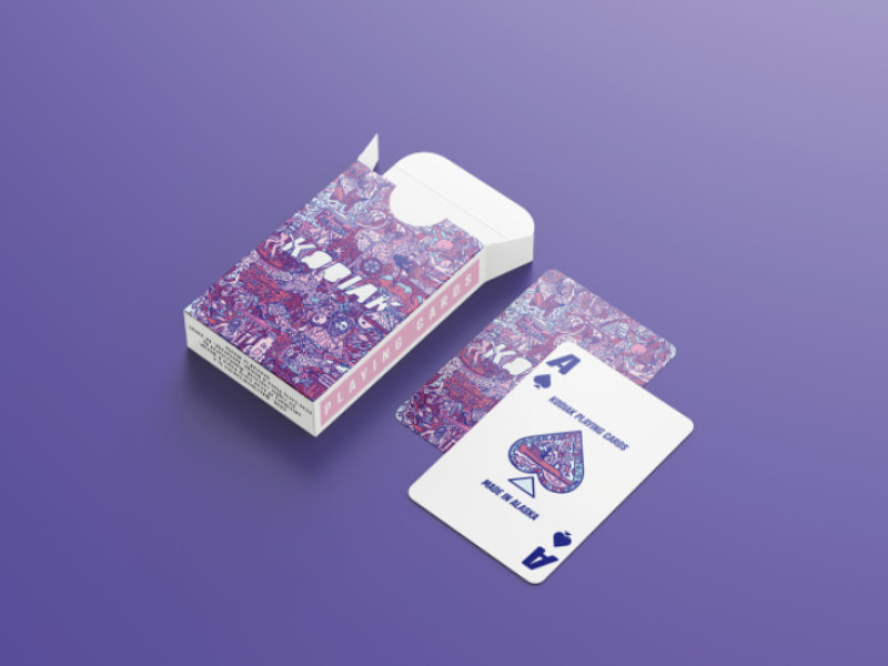 Kodiak Playing Cards Packaging Design