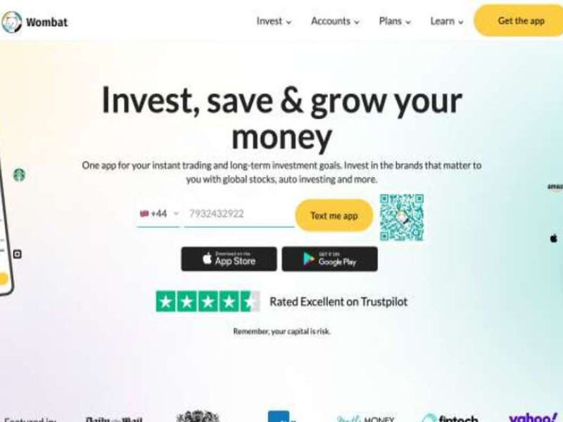 Wombat Invest Web Design Analysis