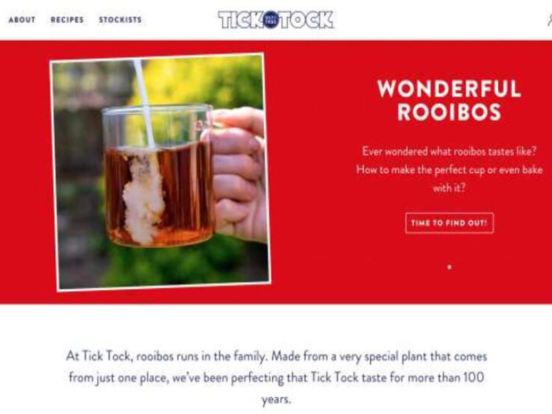 Tick Tock Tea Times Trading Web Design Analysis