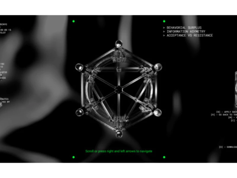 Decompressed Prism Logo Design