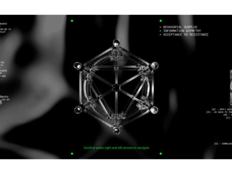 Decompressed Prism Logo Design