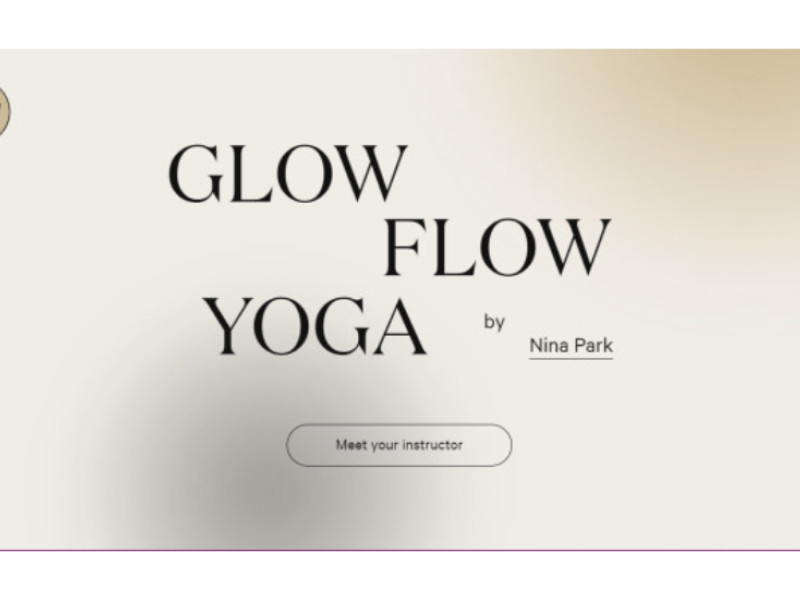 Yoga by Nina Logo Design
