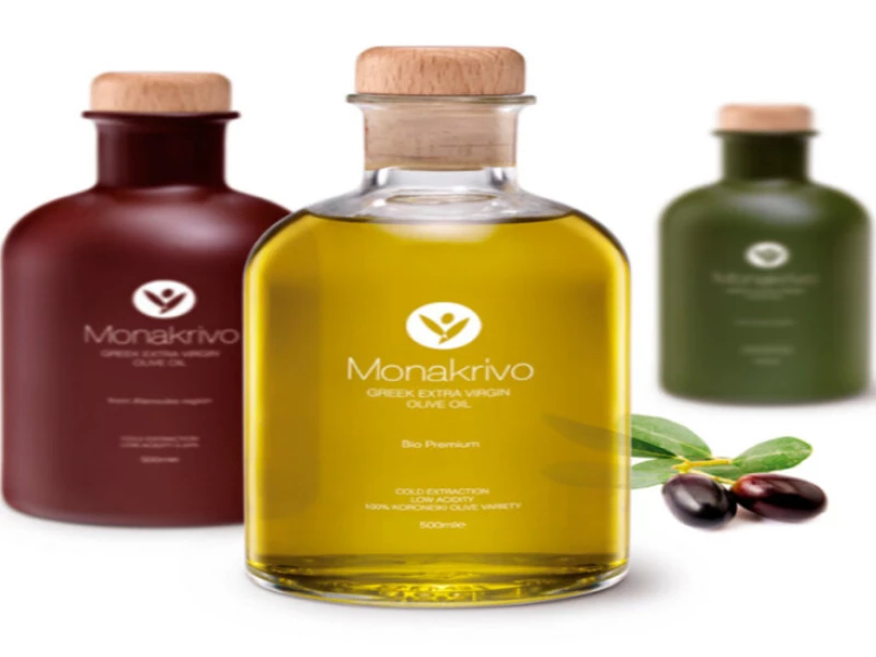 Monakrivo Olive Oil Packaging Design Analysis