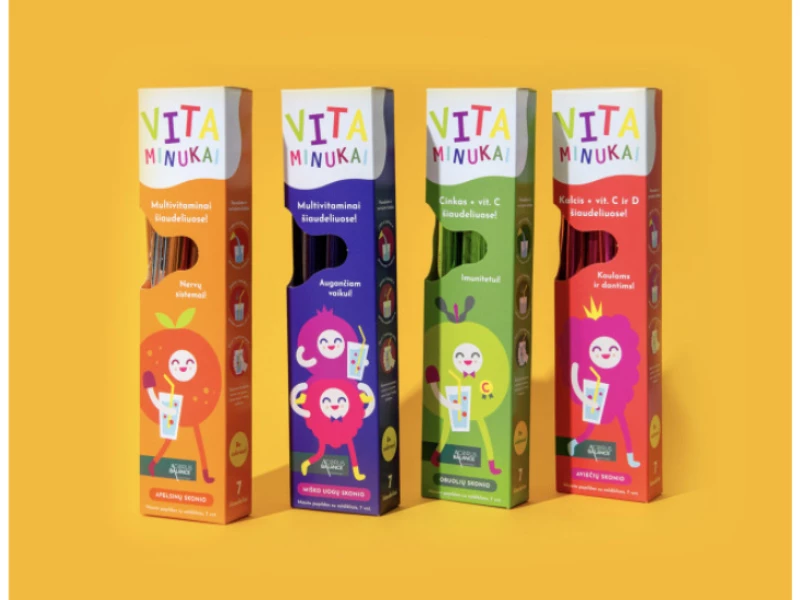 Vitaminukai Packaging Design