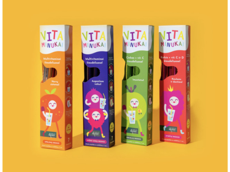 Vitaminukai Packaging Design
