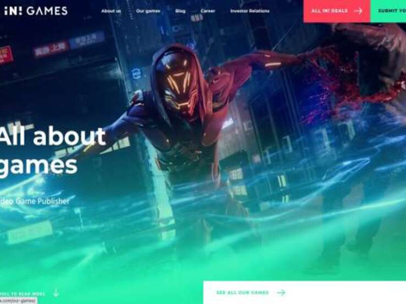 All In! Games Web Design Analysis