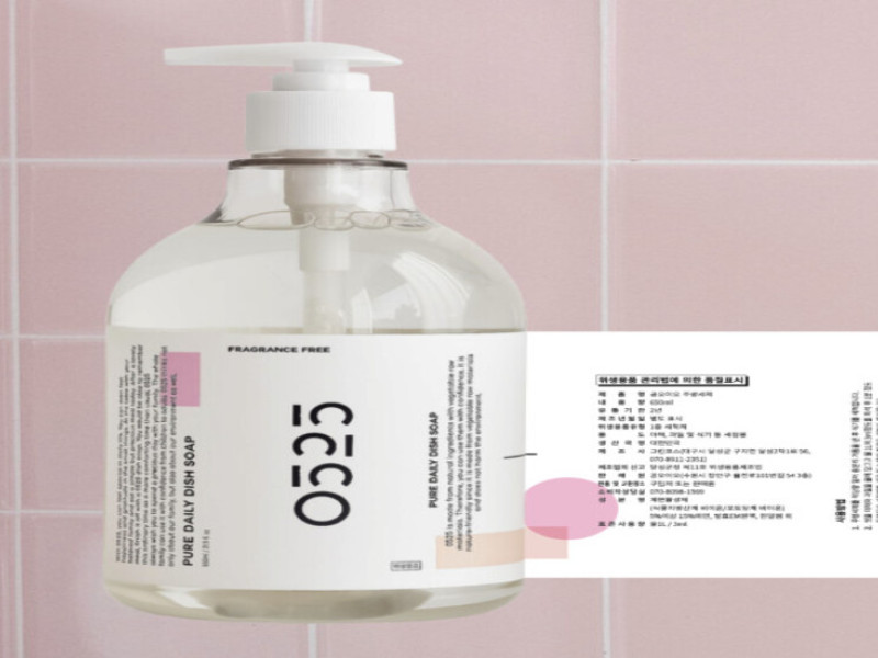 0525 Pure Daily Dish Soap Packaging Design Analysis