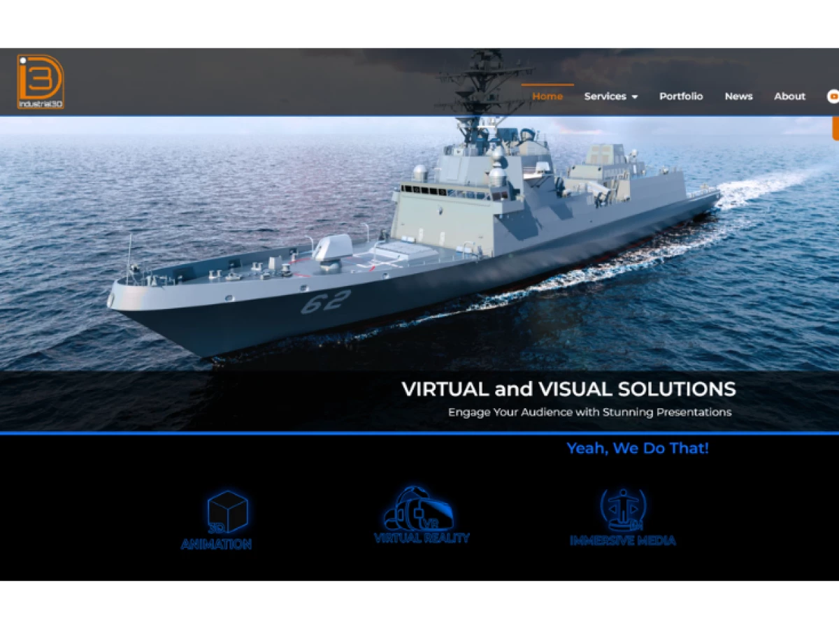 Industrial3D Web Design