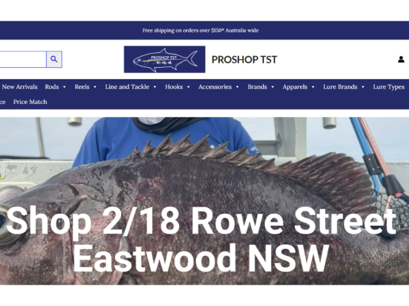 PROSHOP TST Website Design