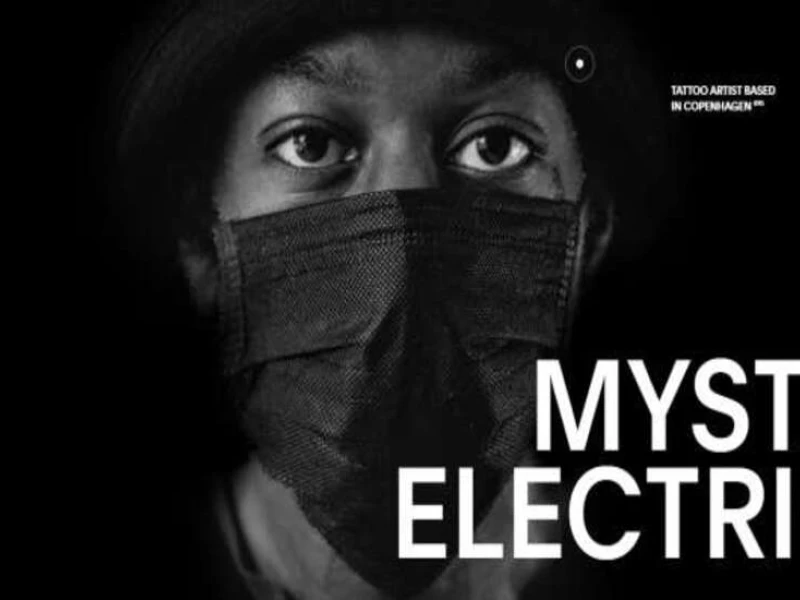 Mysta Electric - Tattoo Artist Website Design