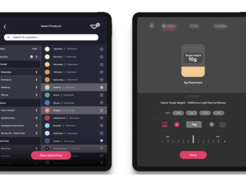 Hair Salon App Design
