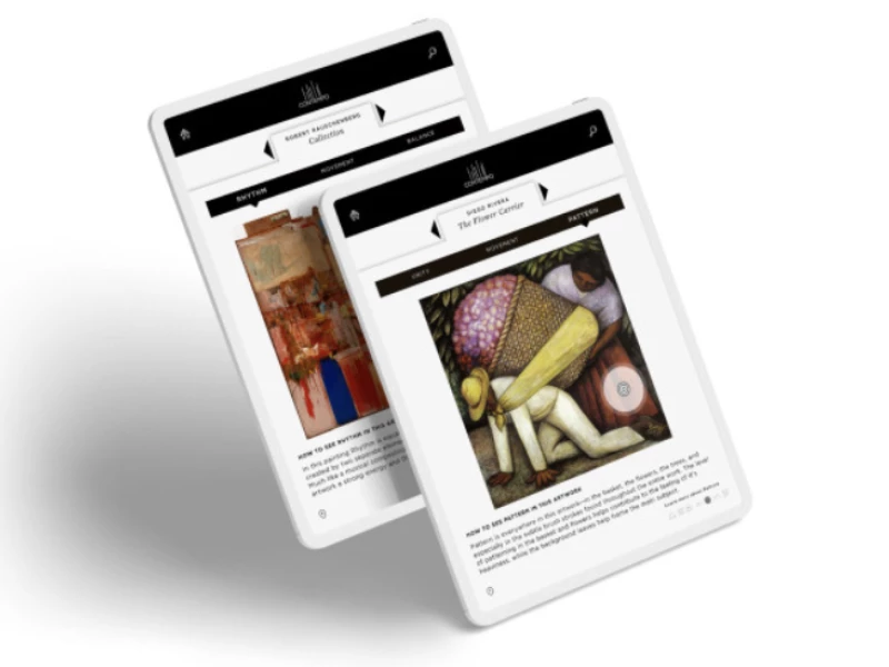Contempo Museum App Design