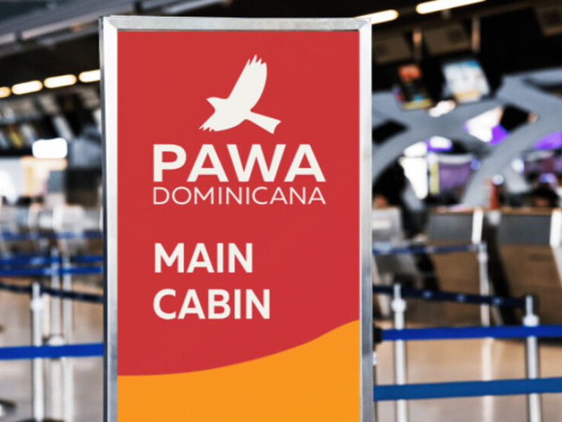 PAWA Dominicana Logo Design
