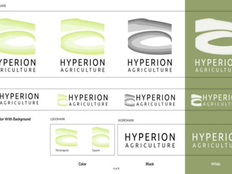 Hyperion Agriculture Logo Design