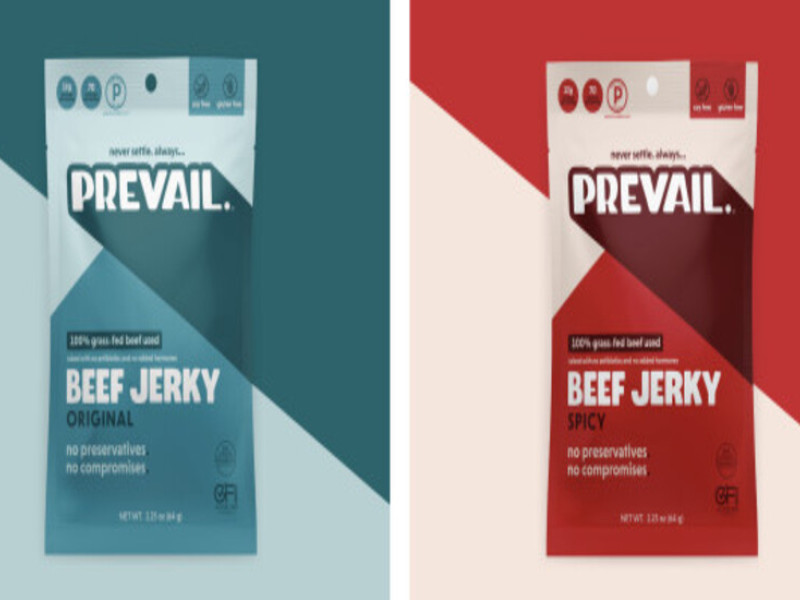 Prevail Jerky Packaging Design
