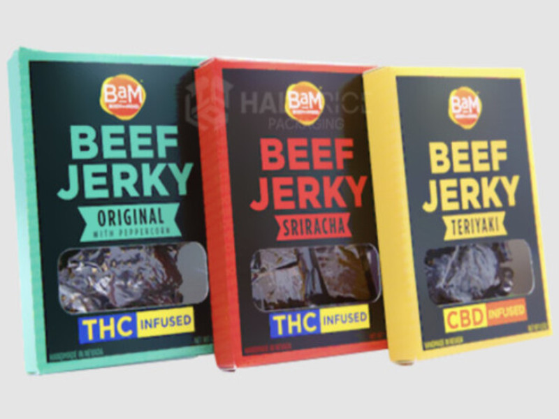 BaM Beef Jerky Packaging Design