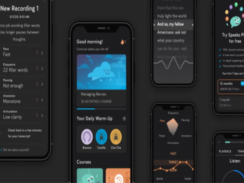 Speeko App Design
